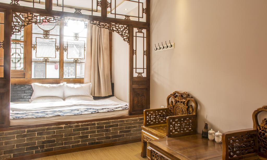 Hotel Fly By Knight Pingyao Courtyard Exterior foto